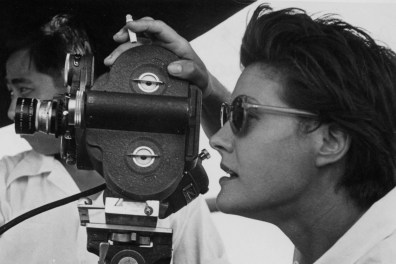 Kay Mander filming The New Boat (1955) © Courtesy of Kay Mander Collection