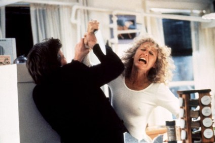 Glenn Close as Alex in Fatal Attraction (1987)