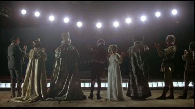 A Moscow performance of Hamlet which occurs in Julia (1977).