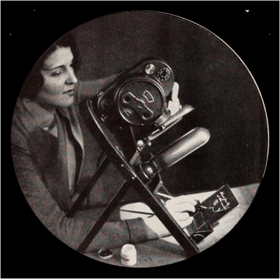 Amateur film title writer