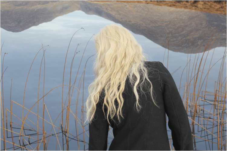 Olwen Fouéré in The Irreducible Difference of the Other (2014, dir. Vivienne Dick)